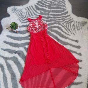 Super Stylish Special Event Dress Salmon/coral